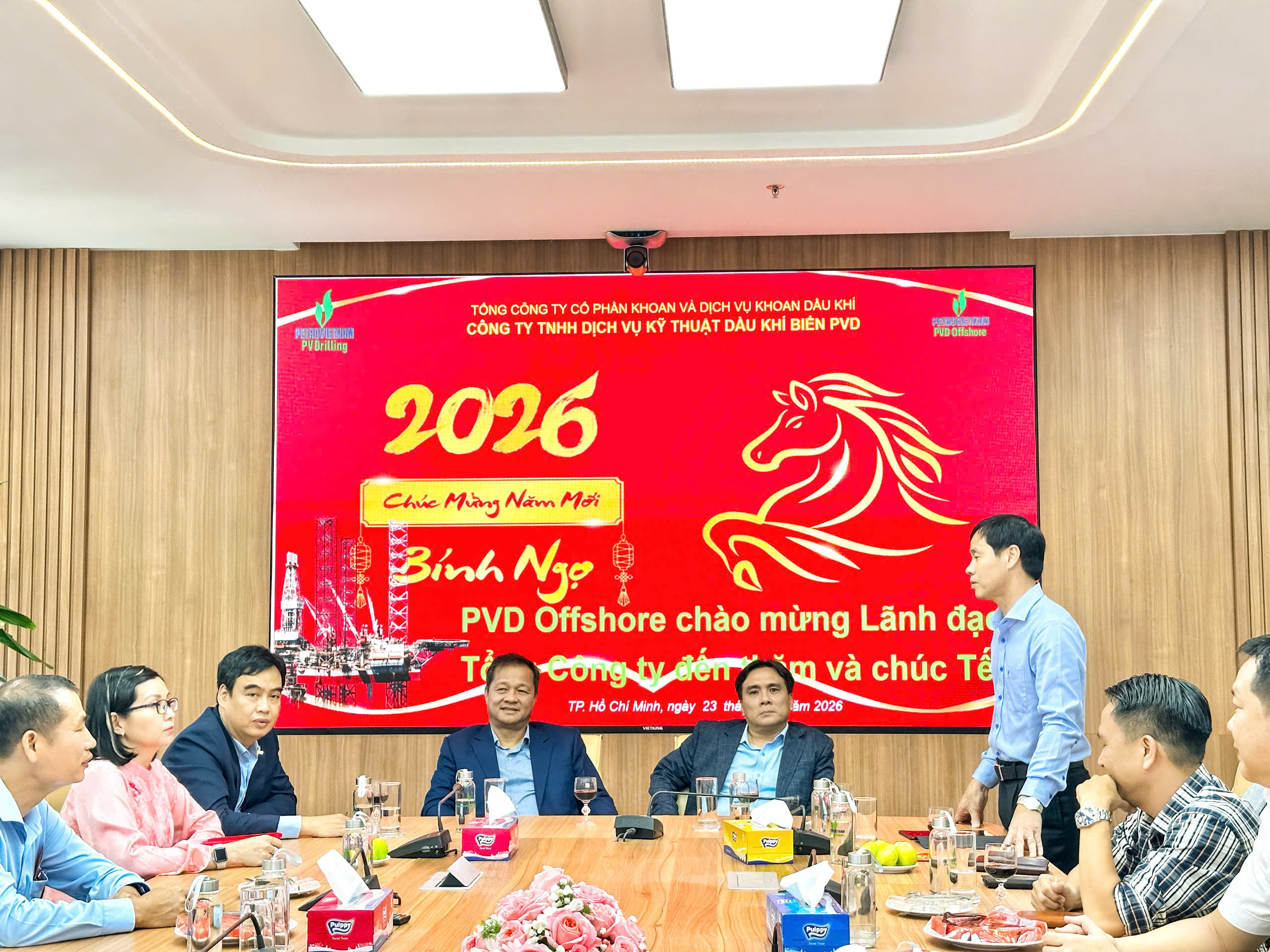 PV DRILLING EXECUTIVE LEADERSHIP EXTENDS NEW YEAR GREETINGS TO PVD OFFSHORE ON THE FIRST WORKING DAY OF 2026